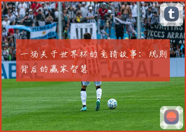 一场关于世界杯的竞猜故事:规则背后的赢家智慧