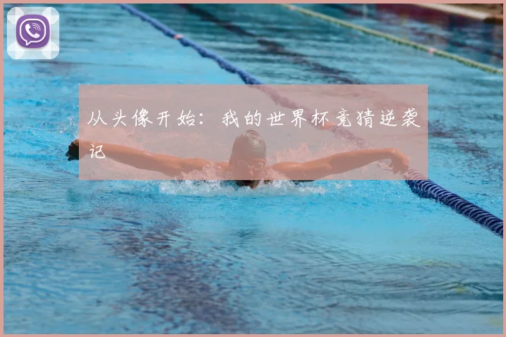从头像开始:我的世界杯竞猜逆袭记
